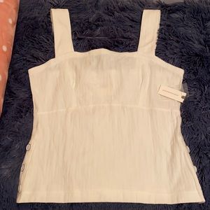 NWT Anthropologie white tank